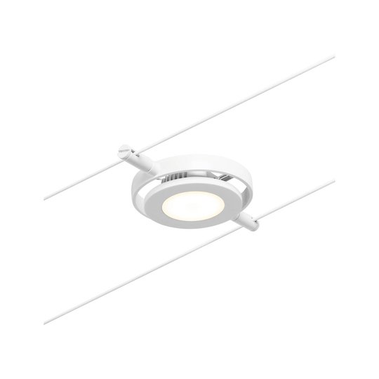 Paulmann Wire RoundMac-spotti valkoinen