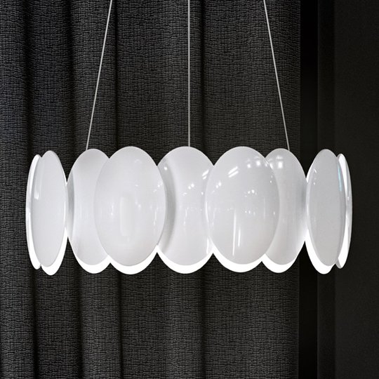 Milan Obolo - pyöreä LED-riippuvalaisin - 42,9 cm