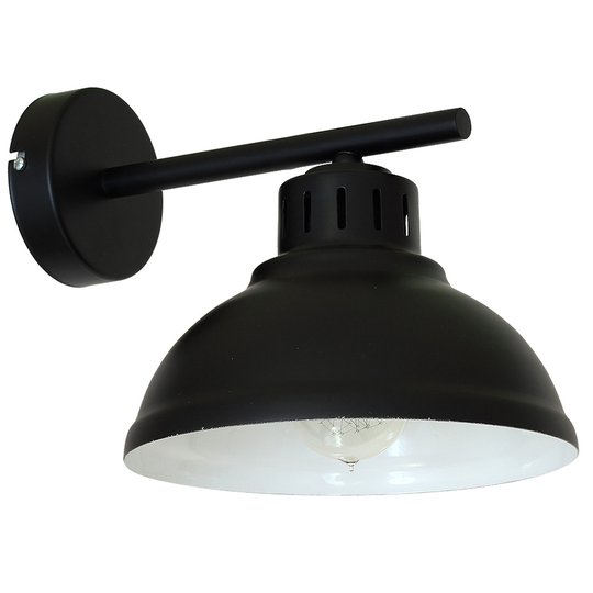 Seinävalaisin Sven, 1-lamppuinen, musta