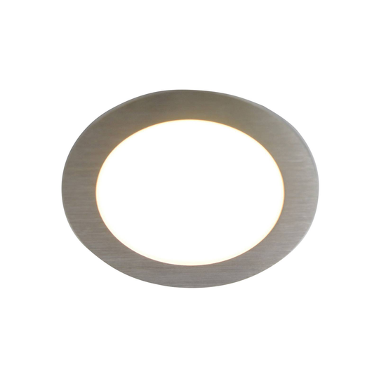 LED-kalusteuppovalo FAR 58, teräs 3 W, 4 000 K