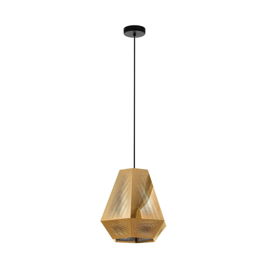 Riippuvalo Chiavica, messinki, 1-lamppuinen, Ø36cm