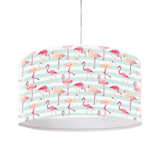 Flamingo-motiivilla painatettu riippuvalo Miami