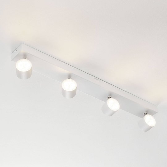 Star – 4-os. LED-kattospotti, valkoinen, WarmGlow