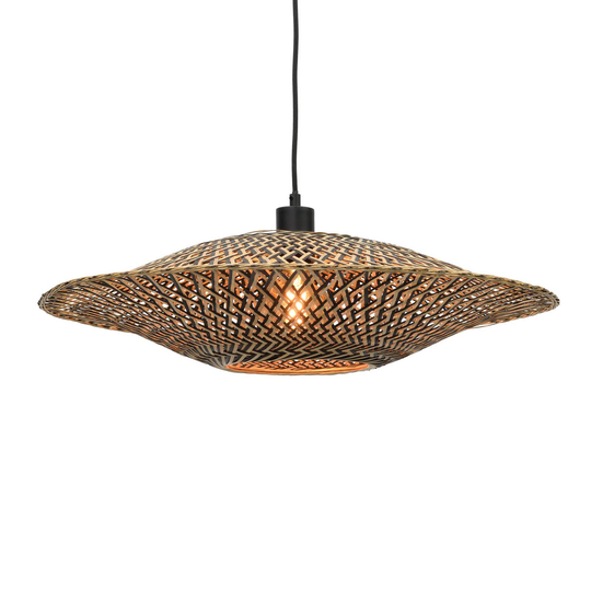 GOOD & MOJO Bali -riippuvalaisin bambua, Ø 60 cm