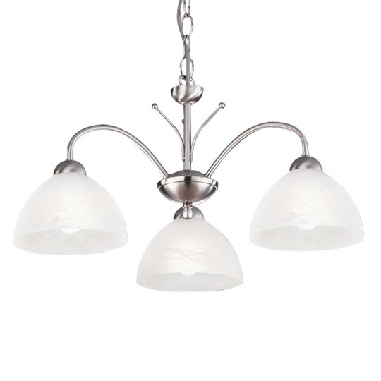 3-lamp.kaunismuotoinen MILANESE-riippuvalaisin
