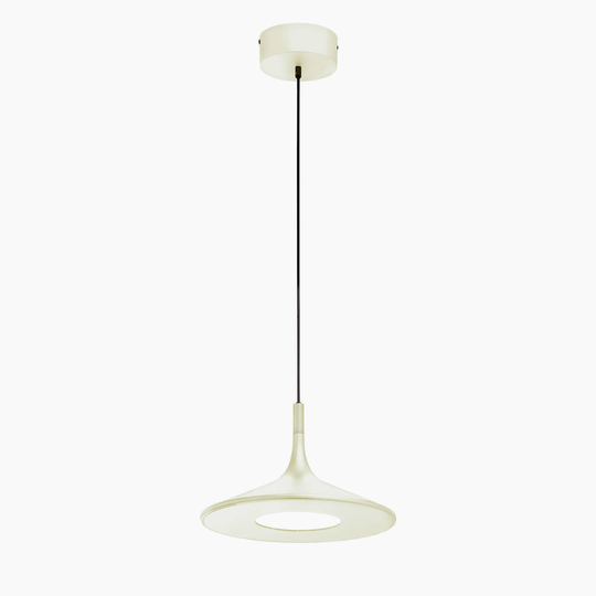 Schöner Wohnen Slim -LED-riippuvalo valkoinen