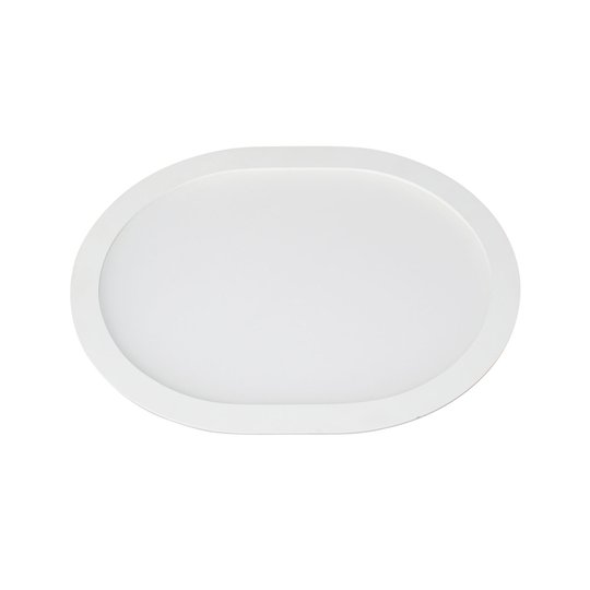 LED-uppopaneeli Ovale, 4 500 K, 18 cm x 15 cm