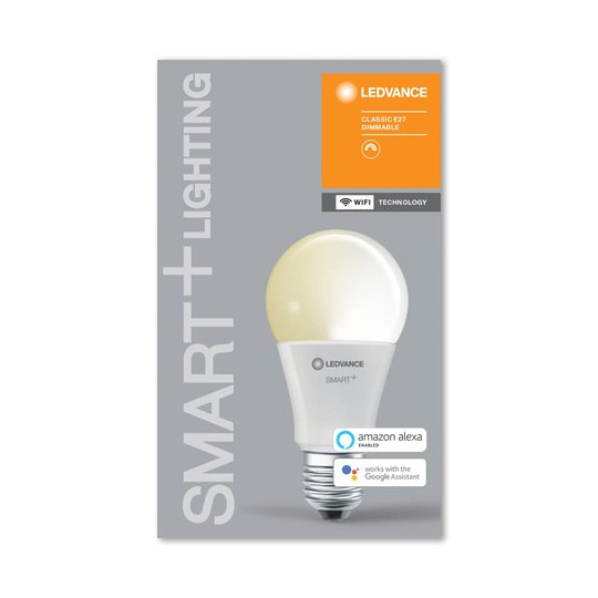 LEDVANCE SMART+ WiFi E27 9W Classic 2 700 K