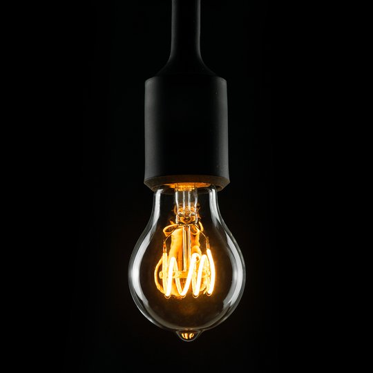 LED-lamppu Curved Line E27 4 W 922