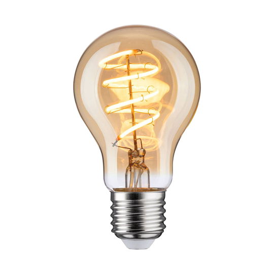 Paulmann-LED-lamppu E27 5W 1800K kulta, himmennys