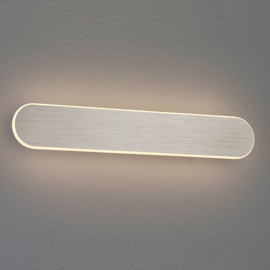 LED-seinävalo Carlo, Switchdim, 50cm, mattanikkeli