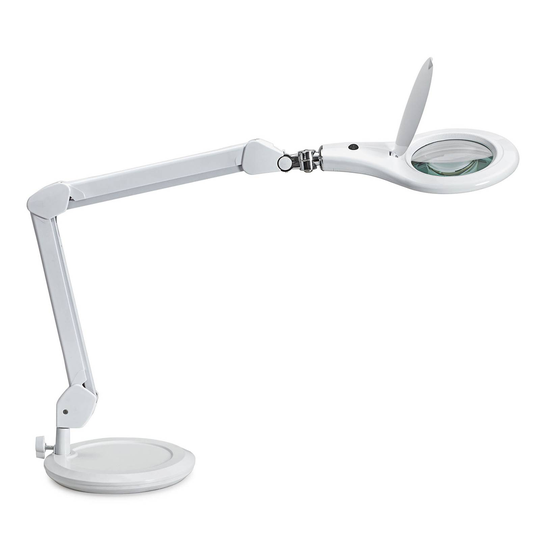 LED-suurennuslasivalaisin MAULmakro, valkoinen