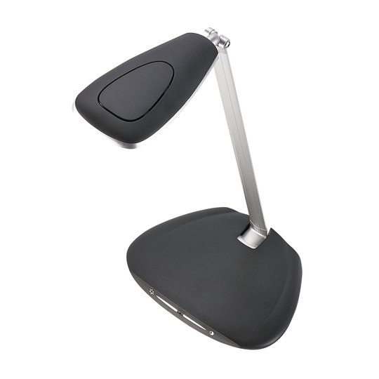 LED-pöytälamppu 9218, 4-portainen valaistus, musta