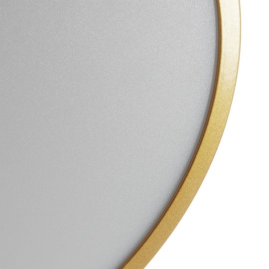 LED-kattovalaisin Vika, pyöreä, matta kulta Ø30 cm