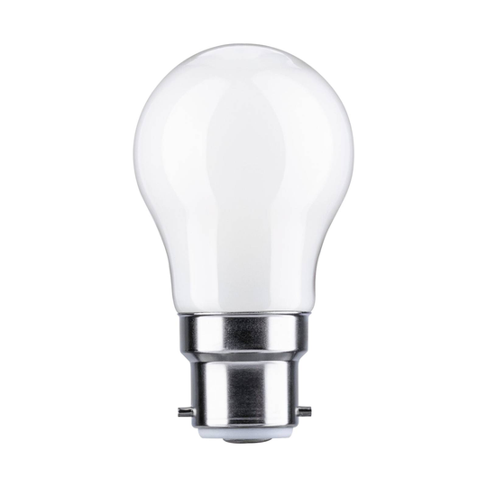 Paulmann-LED-golfpallolamppu B22d 4,7W 2700K opal