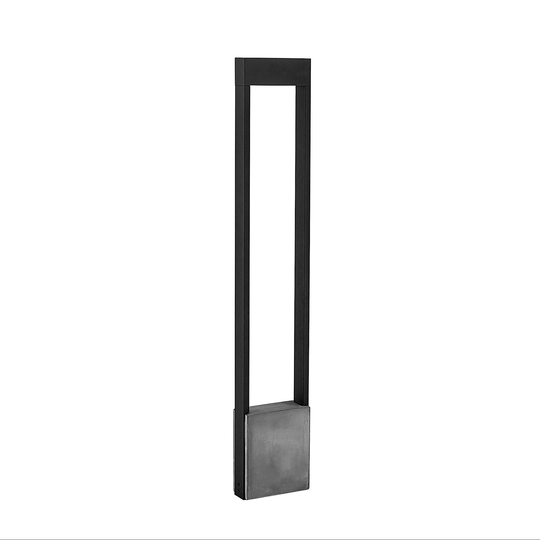 Lucande Tekiro -LED-pylväsvalaisin betonia, 100 cm