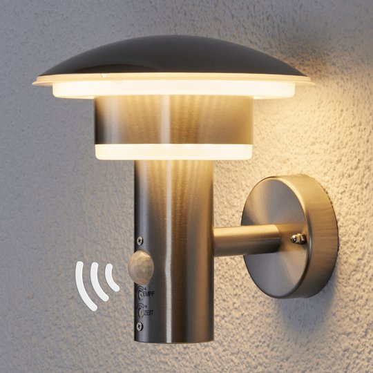 LED-ulkoseinävalaisin Lillie, materiaali PIR
