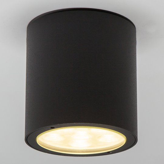 Pyöreä LED-kattospotti Meret ulkokäyttöön, IP54