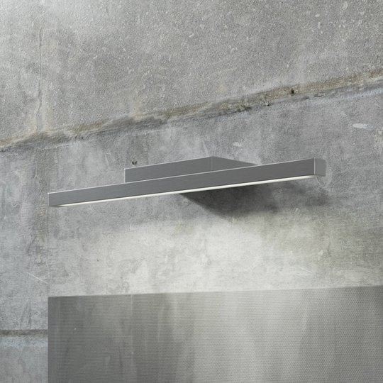 GROSSMANN Forte LED-seinävalaisin, kromi 49,4 cm