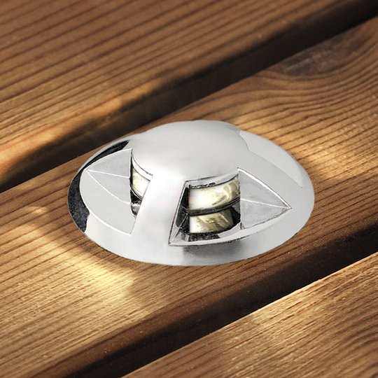 Upotettava LED-maakohdevalaisin Mini 6 kpl kaareva