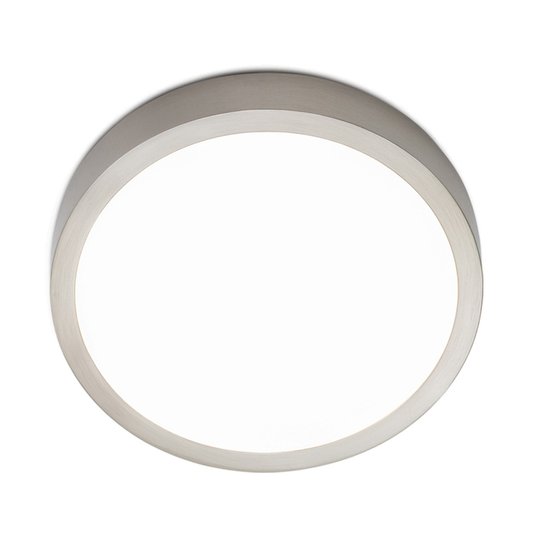 LED-kattovalaisin Bully, satinoitu, 14 cm