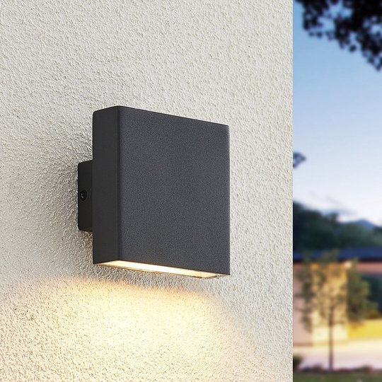 Arcchio Ploski -1-lamppuinen 10 cm antrasiitti