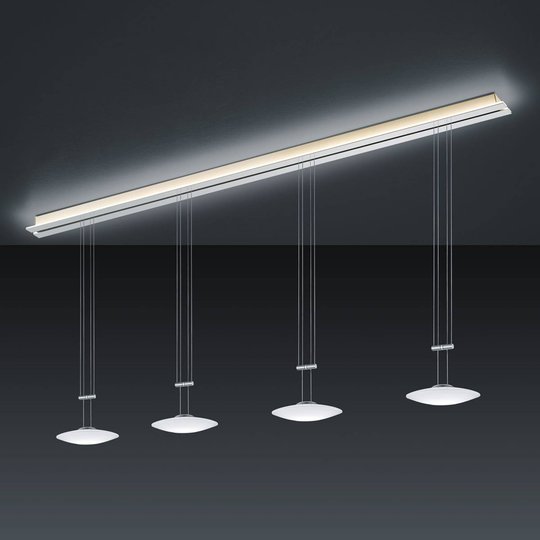 BANKAMP Strada Orbit riippuvalo, 4-lamp., 185 cm