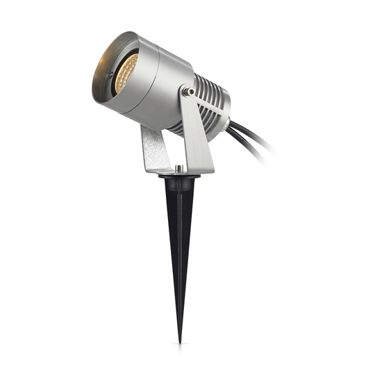 Garden 24 -LED-kohdevalo, hopea, 6 W