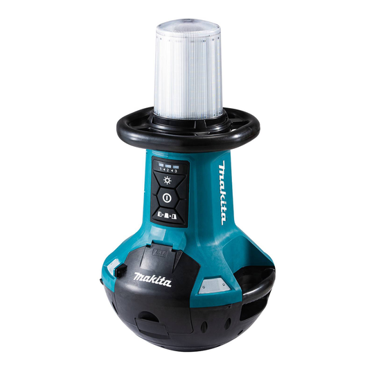 Makita DML810 -LED-valonheitin, akku 18V/230V