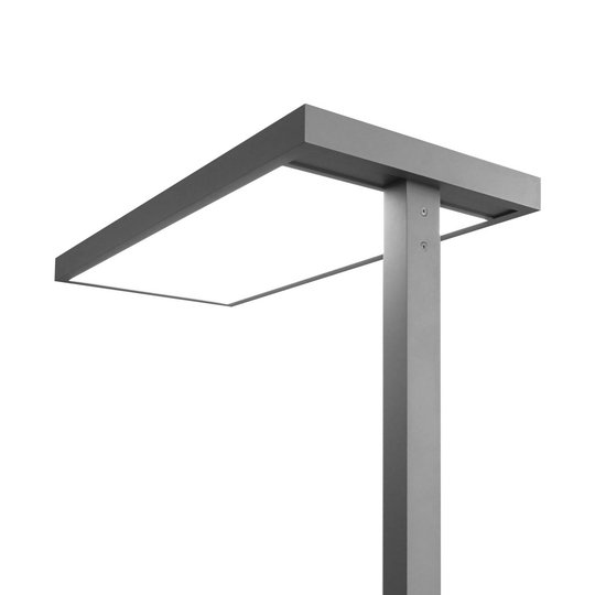 Toimiston LED-lattiavalaisin Somidia, hopea