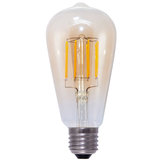 SEGULA rustiikki LED-lamppu E27 5W 1 900 K gold