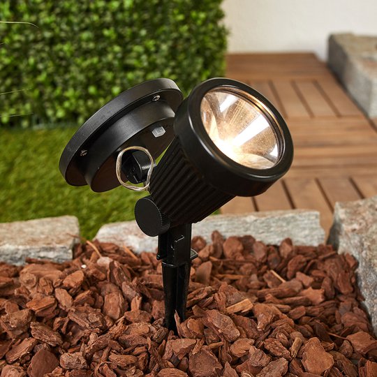 Aurinkokäyttöinen LED-maapiikkikohdevalo Eddie