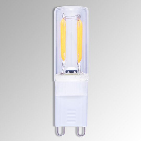 LED-nastakantalamppu G9 1,5 W 822 hiililangalla