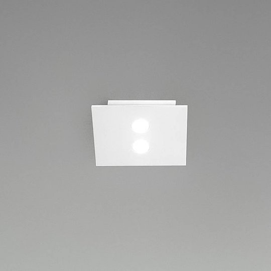 ICONE Slim - pieni LED-kattovalaisin, 2-lamppuinen