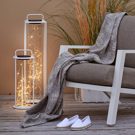 Aurinkokäyttöinen LED-lattiavalo 897535, 42 cm