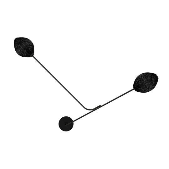 GUBI Satellite -seinävalo 2 lamppua, musta