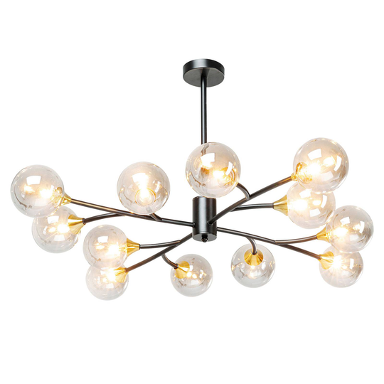 KARE Molecules 12 -kattovalo kirkkailla palloilla