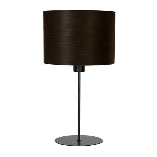 Envolight Veneer -pöytälamppu savutammi Ø 25 cm
