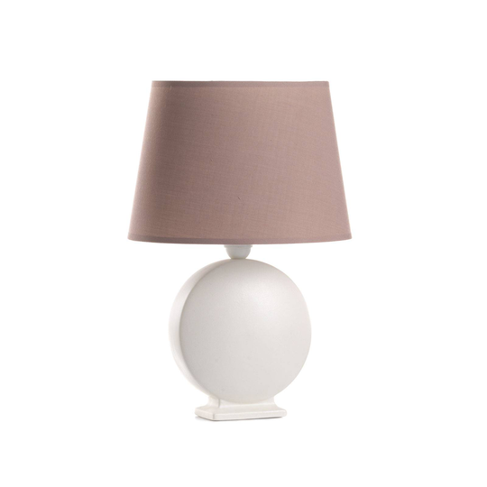 Pöytävalaisin Zen, beige varjostin, 46 cm