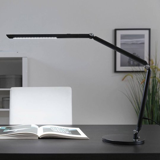 Paulmann FlexBar -LED-työpöytälamppu musta