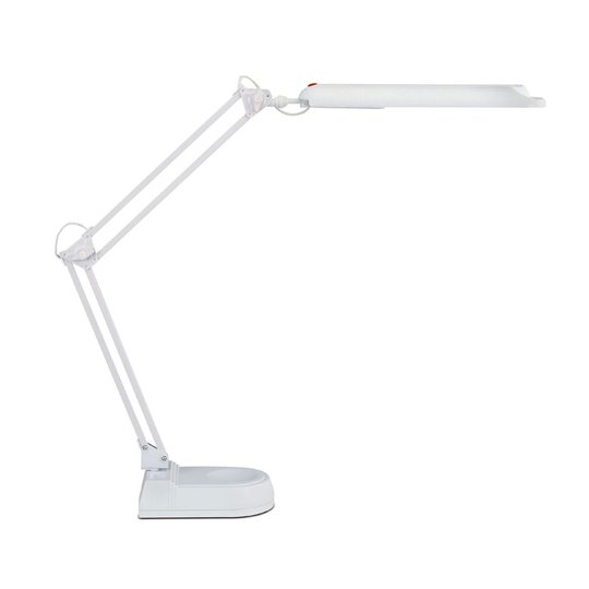LED-pöytävalaisin Atlantic, jalusta, valkoinen